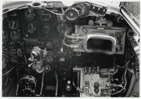 © IWM (CH 16607)  de Havilland Mosquito (NF) cockpit